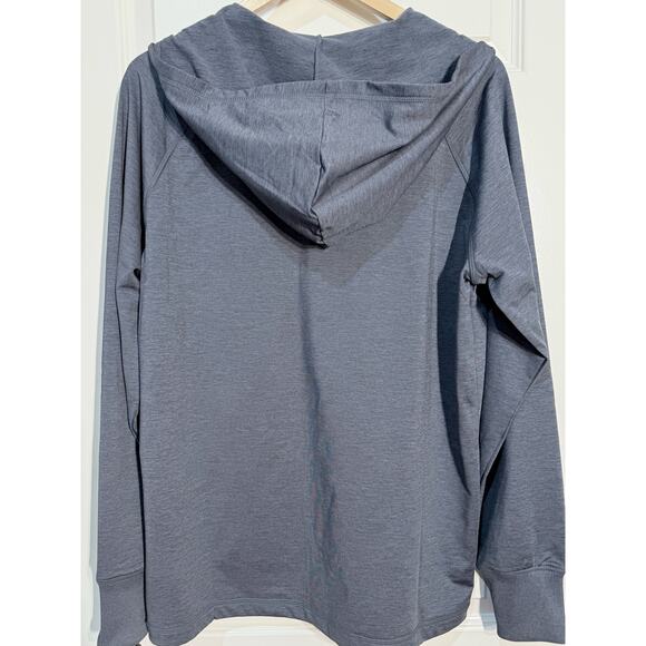 GAIAM Serenity Flow Long Sleeve Hoodie Cool Grey Heather, Men's Size M, NWT - Picture 5 of 7